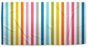 Sablio Uterák Farebné prúžky - 70x140 cm