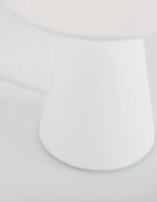 Dizajnová stolová lampa Zero 12 biele