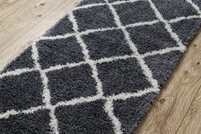 Behúň BERBER CROSS B5950 sivý Fredzle berberi marokánsky