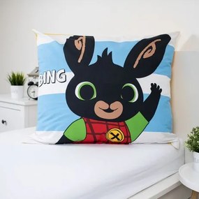 Jerry Fabrics Bavlnené obliečky 140x200 + 70x90 cm - Zajačik Bing "Sula"