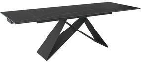 Jedálenský stôl Westin II 160 x 90 cm, čierna