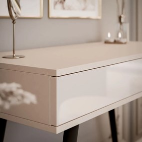 KONZOLA KATHLEEN KAŠMÍR LESKLÝ NA ČIERNÝCH NOŽIČKÁCH