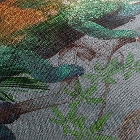 Obraz - Chameleon (90x60 cm)