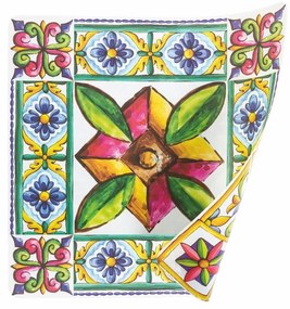 Plastové prestieranie 6 ks 37x37 cm Costiera - Villa d'Este