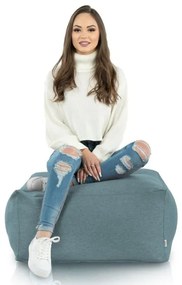 Taburetka Balace melanž tyrkysová