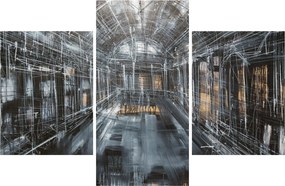 Obraz interiéru starej budovy (90x60 cm)