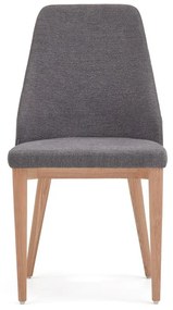 Tmavosivá jedálenská stolička Rosie – Kave Home