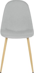 Jedálenská stolička strieborná CT-972 SIL2