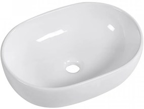 Cerano Deno, keramické umývadlo na dosku 480x350x135 mm, biela lesklá, CER-CER-428419