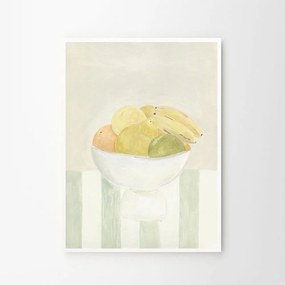 The Poster Club Plagát Still life with Fruit by Isabelle Vandeplassche 40x50 cm