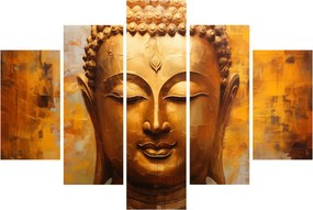 Obraz - Budha, olejomaľba (150x105 cm)