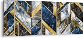 Obraz umelecké abstrakcie (120x50 cm)