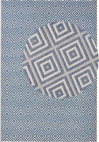 Hanse Home, AKCIA: 140x200 cm Kusový koberec Meadow 102468 Blue – na von aj na doma, modrá, chodba / predsieň