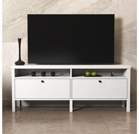 TV stolík/skrinka Franc 15 (biele drevo). Vlastná spoľahlivá doprava až k Vám domov. 1107883