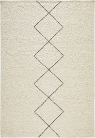 XXXLutz RUČNE TKANÝ KOBEREC, 160/230 cm, biela Linea Natura - Koberce - 004345148864