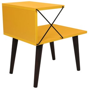 Nočný stolík Cross Yellow