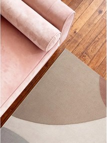 Béžový ručne tkaný vlnený koberec 160x230 cm Hackney Clarissa – Ted Baker