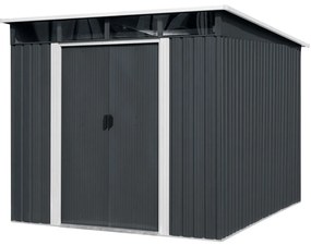 Záhradný domček BestBerg ZDSL-6A / 6,6 m² / 238 x 279 x 203 cm / sivá