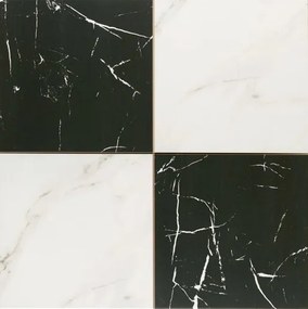 Dlažba Realonda Chess marquina 44x44 cm mat CHESSMA