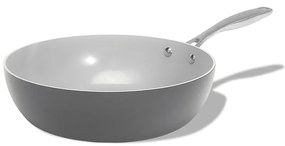 Elmich Nepriľnavá keramická Wok panvica Vital Ø 26 cm - tmavo šedá