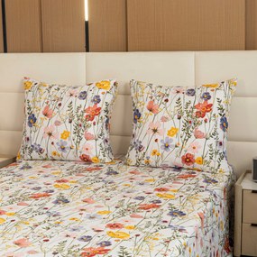 Obliečky z mikrovlákna WILDFLOWERS farebné Rozmer obliečky: 70 x 90 cm | 140 x 220 cm