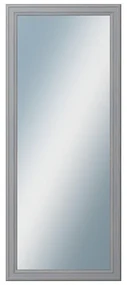 DANTIK - Zrkadlo v rámu, rozmer s rámom 50x120 cm z lišty STEP šedá (3019)