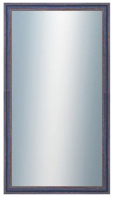 DANTIK - Zrkadlo v rámu, rozmer s rámom 50x90 cm z lišty LYON modrá (2668)