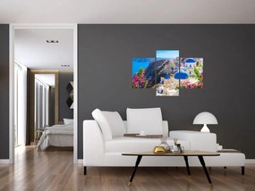 Obraz - Santorini, Grécko (90x60 cm)