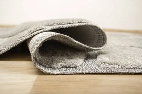 Koberec Shaggy Lula Soft IM89A geometrický / trojuholníky, sivý