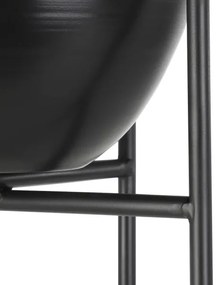 Eglo 428035 - Kovový kvetináč SHIKABE 73x23,5 cm čierna