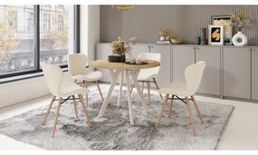 Rozkladací jedálenský stôl ARTUR dub artisan/béžová