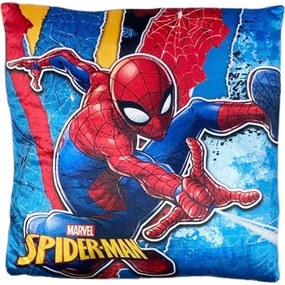 Obojstranný vankúš Spiderman - MARVEL - 38 x 38 cm