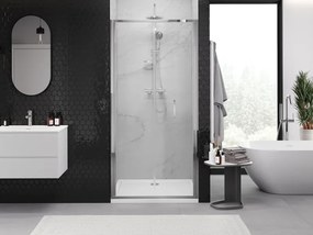 Mexen Exo, skladacie sprchové dvere, 110 cm, transparentné sklo, chróm, 816-110-000-01-00