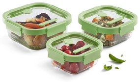 Potravinové škatuľky v súprave 3 ks – Lékué