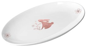 Servírovací tanier oválny Bunny 26 cm - Premium Platinum Line Easter - 490036