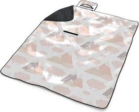 Sablio Plážová deka Detské piramídy: 200x140 cm