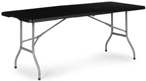 Bestent Cateringový stôl skladací 180cm Black