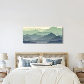 Obraz - Forest Mountain (120x50 cm)