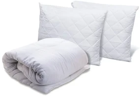 Set celoroční francouzské přikrývky 200x220 cm a 2x polštáře 50x70 cm