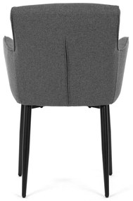 Sada jedálenských stoličiek DCH-J2159 GREY2, 2 ks