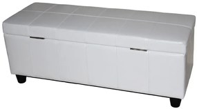 Skladovacia lavica Krien 112 x 45 x 45cm - Biela