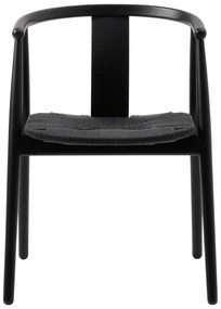 Čierna jedálenská stolička Relate – Unique Furniture