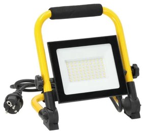 Kobi LED Prenosný reflektor TIGRA LED/50W/4000K IP54 čierna/žltá 003937