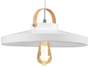 Luster na lanku NEXT 1xE27/60W/230V biela