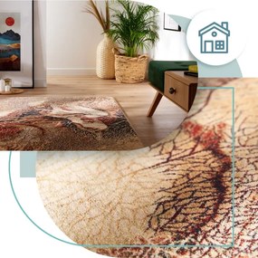 Koberec Agnella Isfahan Bellona Bursztyn