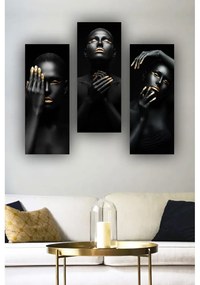 Obrazy v súprave 3 ks 20x50 cm - Wallity