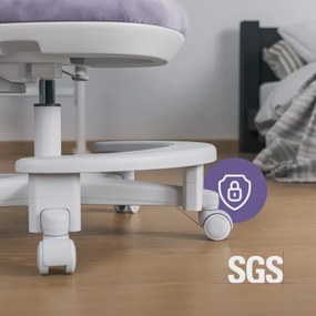 Detská otočná stolička Mark Adler Junior 5.7 Purple