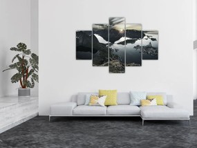 Obraz - Nórske pohorie (150x105 cm)
