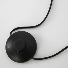 Retro stojaca lampa Yama 20 čierne