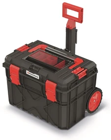 Kufor s kolieskami A, 40 cm, organizér II, čierna